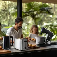 Amasadora de 5L y 1300W con 6 velocidades + Turbo MasterPRO Foodies