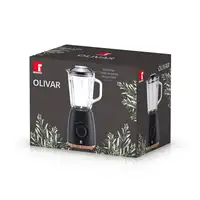 Batidora de vaso OLIVAR de 1,5L y 1000W con 2 velocidades Bergner Batidora de vaso OLIVAR de 1,5L y 1000W con 2 velocidades Bergner