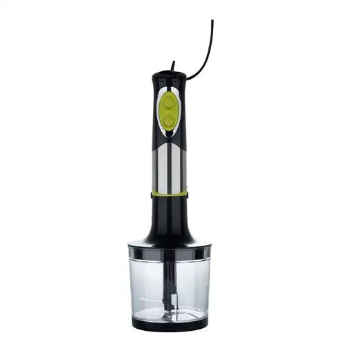 Bergner Xtra Set batidora de mano 1000W con chopper, batidor y vaso Xtra BG 600ml