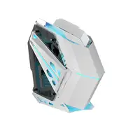 Mars Gaming MC-TITAN,Caja Gaming RGB XXL ATX, Doble Tira LED e Iluminación Frontal