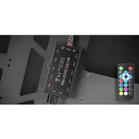 Mars Gaming MC-TITAN,Caja Gaming RGB XXL ATX, Doble Tira LED e Iluminación Frontal