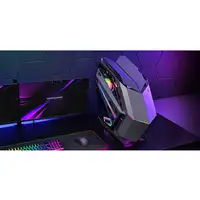 Mars Gaming MC-TITAN,Caja Gaming RGB XXL ATX, Doble Tira LED e Iluminación Frontal