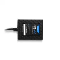 NOX NXPWR45NB adaptador e inversor de corriente Interior 45 W Negro