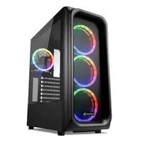 Sharkoon TK5M RGB ATX Escritorio Negro Sharkoon TK5M RGB ATX Escritorio Negro