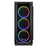 Sharkoon TK5M RGB ATX Escritorio Negro Sharkoon TK5M RGB ATX Escritorio Negro