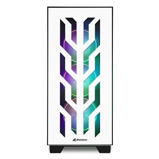 Sharkoon ELITE SHARK CA300T Torre Blanco