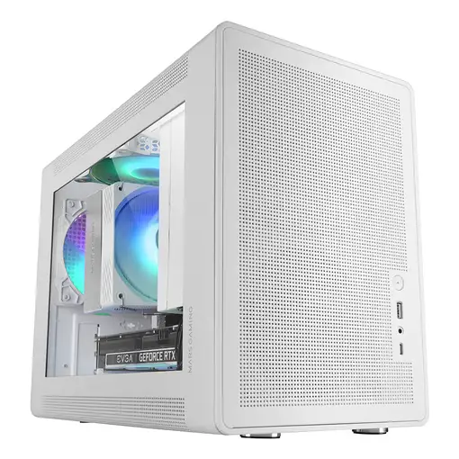 Mars Gaming MC-XPSW Mini Tower Blanco