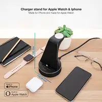 TooQ Base de Carga para Apple Watch y iPhone, Negro TooQ Base de Carga para Apple Watch y iPhone, Negro