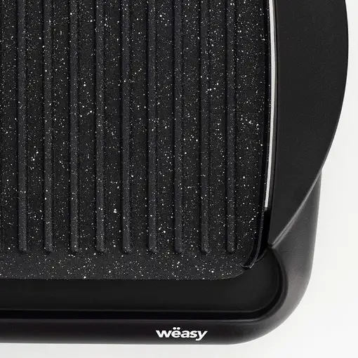 Wëasy STO52 plancha eléctrica Independiente 2000 W Negro