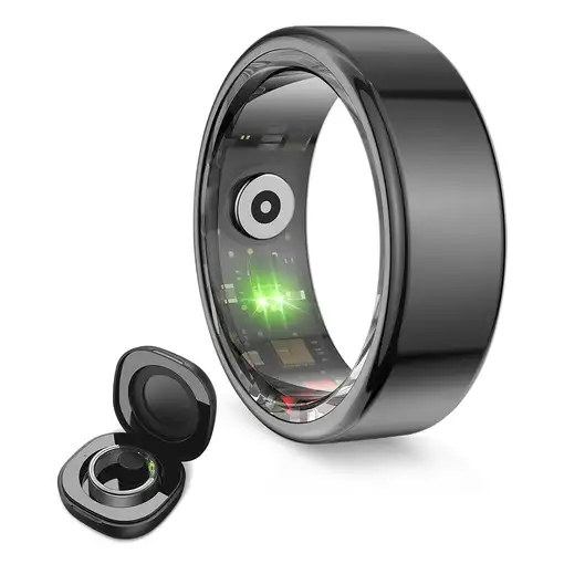 Ksix Anillo inteligente Saturn, Talla S, Aut. 3 días, Actividad y Salud