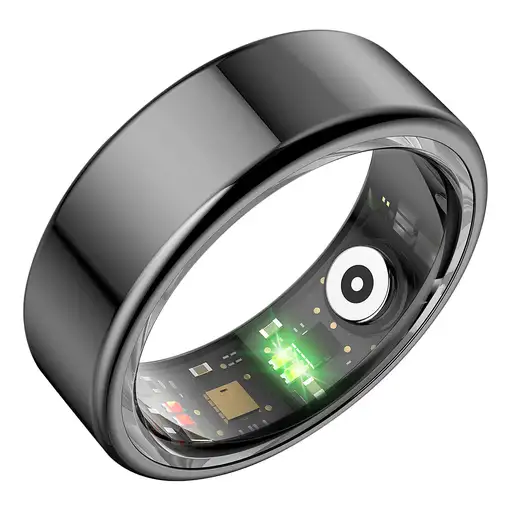 Ksix Anillo inteligente Saturn, Talla M, Aut. 3 días, Actividad y Salud