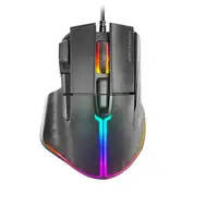 Mars Gaming MM-XT, Ratón Gaming RGB, Diseño Ergonómico con Reposa Pulgar