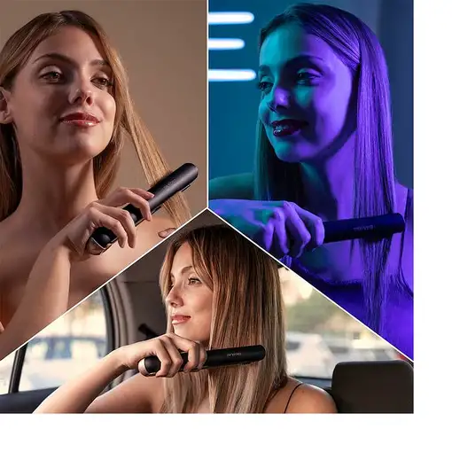 Cecotec Bamba RitualCare Liberty Cepillo alisador Caliente Negro, Rosa 0 m