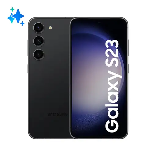 Smartphone Samsung Galaxy S23 15,5 cm (6.1'') 5G 128GB/8GB RAM negro SAMSUNG