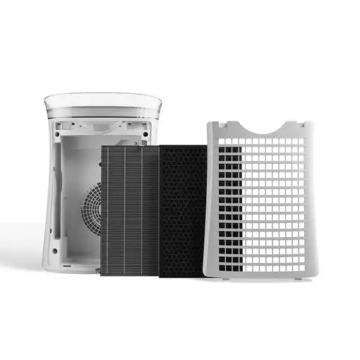 Sharp Home Appliances UA-PF40E-W purificador de aire 30 m² 49 dB 27 W Blanco