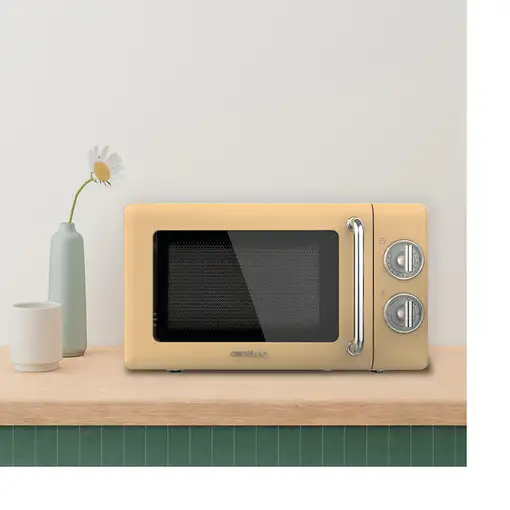 Cecotec ProClean 3010 Retro Amarillo Solo microondas Encimera 20 L 700 W