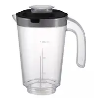 Noveen SB2000 0,8 L Licuadora de vaso 500 W Negro, Transparente