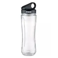 Noveen SB2000 0,8 L Licuadora de vaso 500 W Negro, Transparente