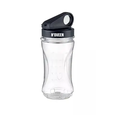 Noveen SB2000 0,8 L Licuadora de vaso 500 W Negro, Transparente