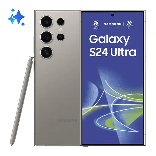 Smartphone Samsung Galaxy S24 Ultra(6.8'') 5G 512GB/12GB RAM gris SAMSUNG