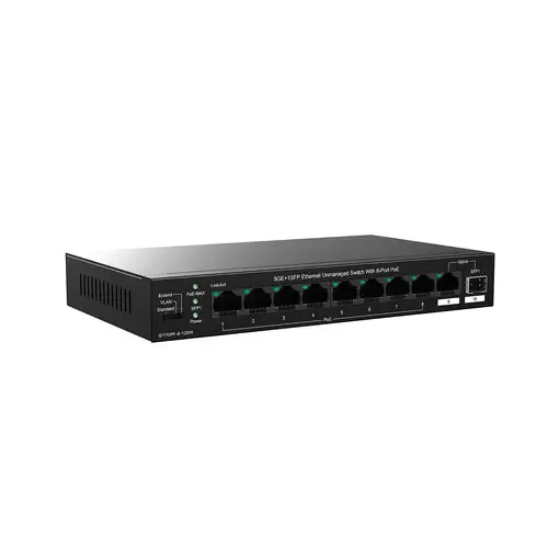 Tenda TEG1110PF-8-120W switch No administrado Gigabit Ethernet (10/100/1000) Energ