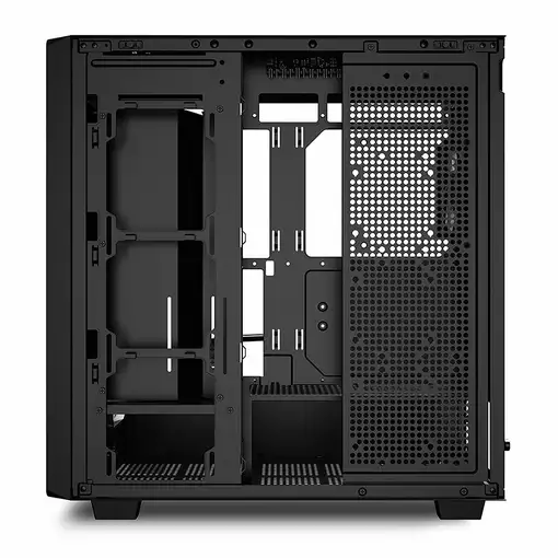 Sharkoon REBEL C70G RGB Full Tower Negro, Madera