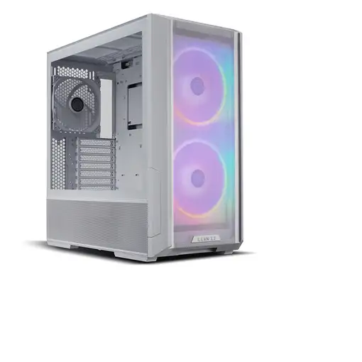 Lian Li Lancool 216 Midi Tower Transparente, Blanco