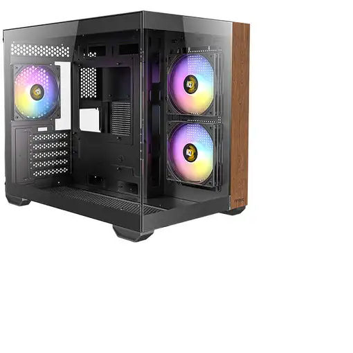 Antec CX600M Midi Tower Negro, Madera