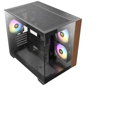 Antec CX600M Midi Tower Negro, Madera