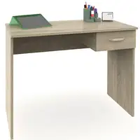 Mesa Escritorio Ordenador 75x90x50cm, 1 Cajón, Briebe, ESC1189CAB, Marron