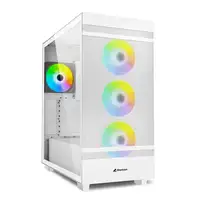Sharkoon REBEL C50 RGB ATX Full Tower Blanco