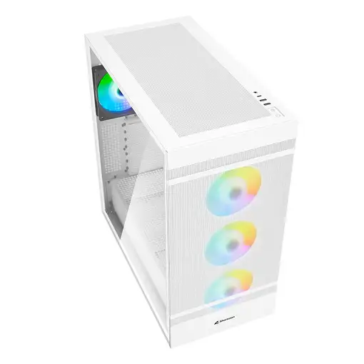 Sharkoon REBEL C50 RGB ATX Full Tower Blanco