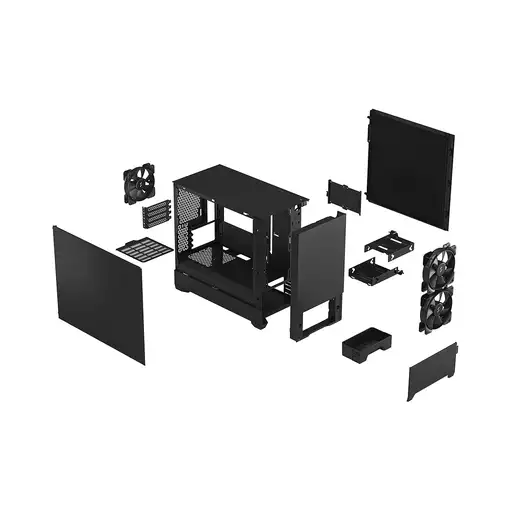 Fractal Design Pop Mini Silent Mini Tower Negro