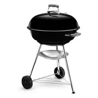 Weber Compact Parrilla Tetera Negro