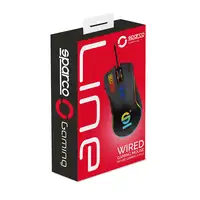 Sparco SPMOUSEPRO ratón Juego mano derecha USB tipo A 7200 DPI