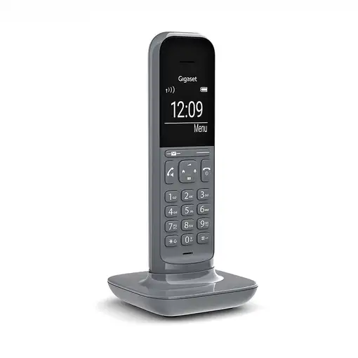 Gigaset CL390 Duo Teléfono DECT/analógico Identificador de llamadas Gris