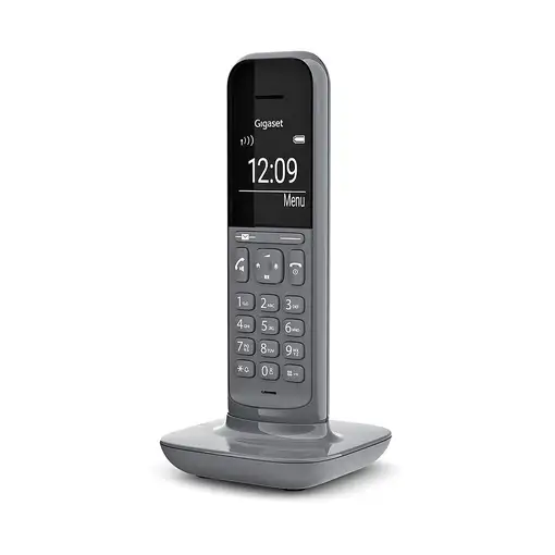 Gigaset CL390 Duo Teléfono DECT/analógico Identificador de llamadas Gris