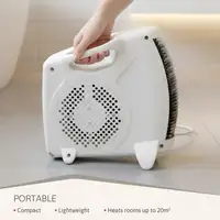 Calefactor Bajo Consumo Ventilador Eléctrico Aire Caliente/Frío, Briebe HT1181 Calefactor Bajo Consumo Ventilador Eléctrico Aire Caliente/Frío, Briebe HT1181