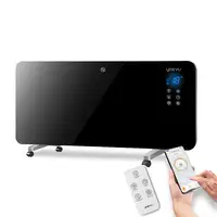 Yoevu - Radiador eléctrico de bajo consumo 2000W con wifi, negro