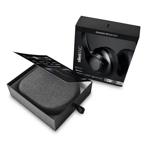 Energy Sistem Silent ANC Auriculares Inalámbrico Diadema Llamadas/Música USB Tipo