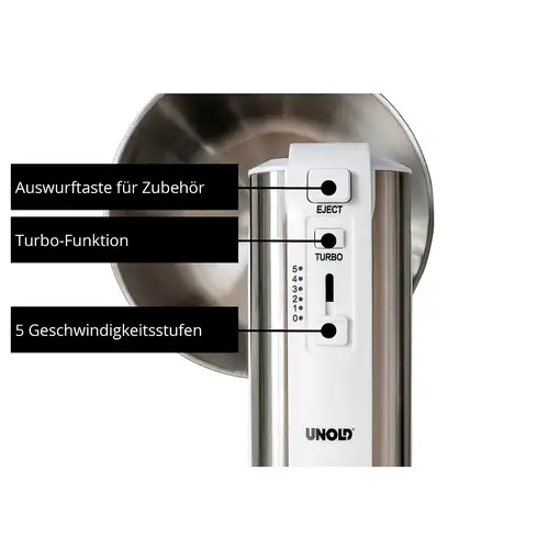 Unold 78720 batidora Batidora de mano 500 W Blanco