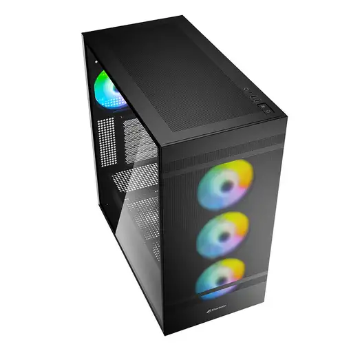 Sharkoon REBEL C50 RGB ATX Full Tower Negro
