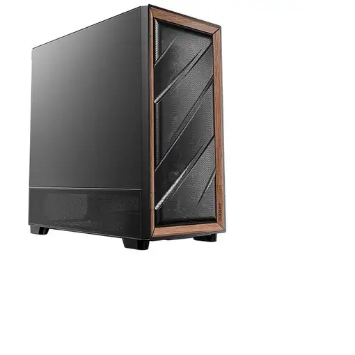 Antec FLUX SE Midi Tower Negro, Madera