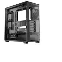 Antec FLUX SE Midi Tower Negro, Madera