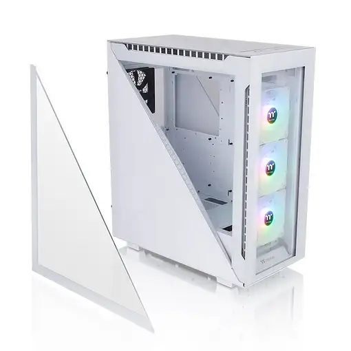 Thermaltake Divider 500 TG Snow ARGB Midi Tower Blanco