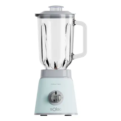Solac ProMixter 1000 1,5 L Batidora de vaso 1000 W Gris, Color menta, Transparente Solac ProMixter 1000 1,5 L Batidora de vaso 1000 W Gris, Color menta, Transparente