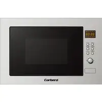 Corbero CMICP125 microondas Acero inoxidable Microondas combinado Integrado 25 L Corbero CMICP125 microondas Acero inoxidable Microondas combinado Integrado 25 L