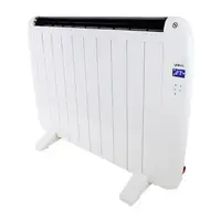 Yoevu - Emisor termico de aluminio, 1500W, 10 elementos, bajo consumo, blanco