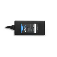 NOX NXPWR65NB adaptador e inversor de corriente Interior 65 W Negro