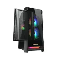COUGAR Gaming CGR-5ZD1B-RGB Midi Tower Negro COUGAR Gaming CGR-5ZD1B-RGB Midi Tower Negro